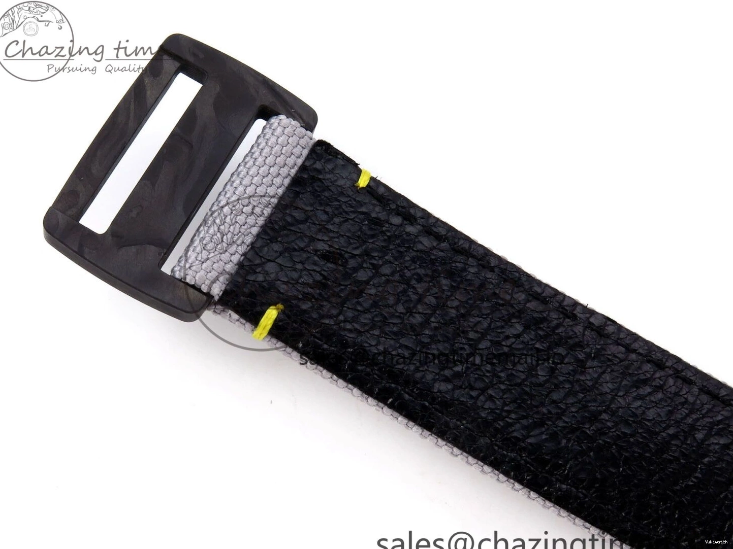 Clone Gray Gray Dial Space DIW Daytona Nylon Mission Textured Strap A4130 on 0228